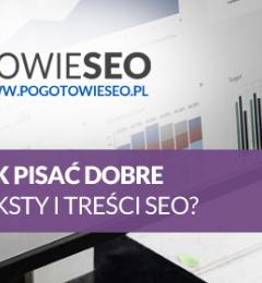 Dobre teksty i treści SEO