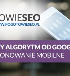 Mobilny algorytm od Google - pozycjonowanie mobilne