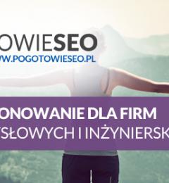 Pozycjonowanie dla firm przemysłowych i inżynierskich