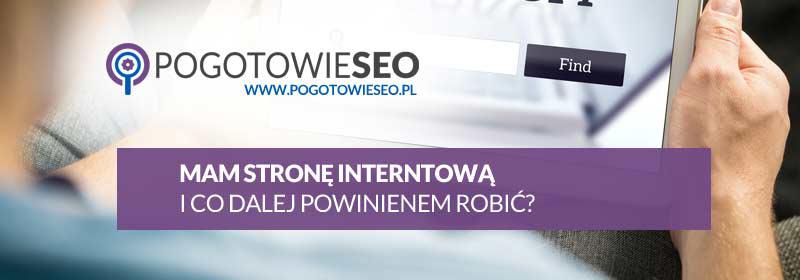 Stworzyłem stronę www i co teraz dalej zrobić ?