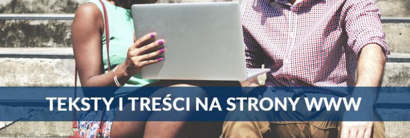 Teksty i treści na strony internetowe